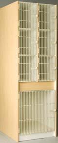 x 25 1 2H x 26 7 8D) Actual: 27W x 84H x 28 7 8D Nominal: 27W x 84H x 29D INDIVIDUAL SOLID DOORS INDIVIDUAL ACOUSTI-GRILLE