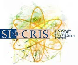 SICRIS/E-CRIS Current research information systems National databases: Research organisations Research groups Researchers Research projects CERIF (Common European Research Information Format) Direct