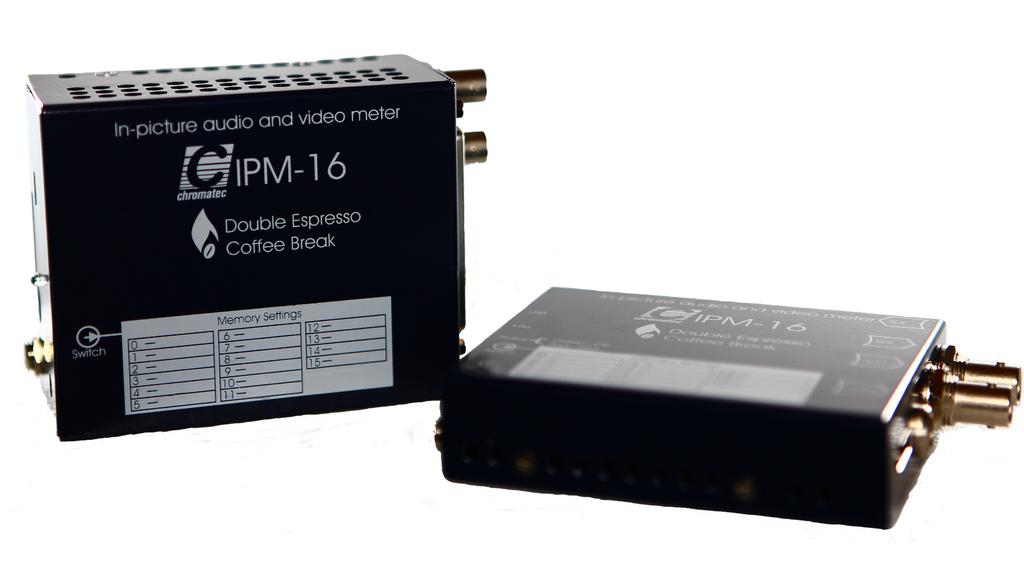 IPM-16 In-Picture Audio Metering User Manual DRAFT