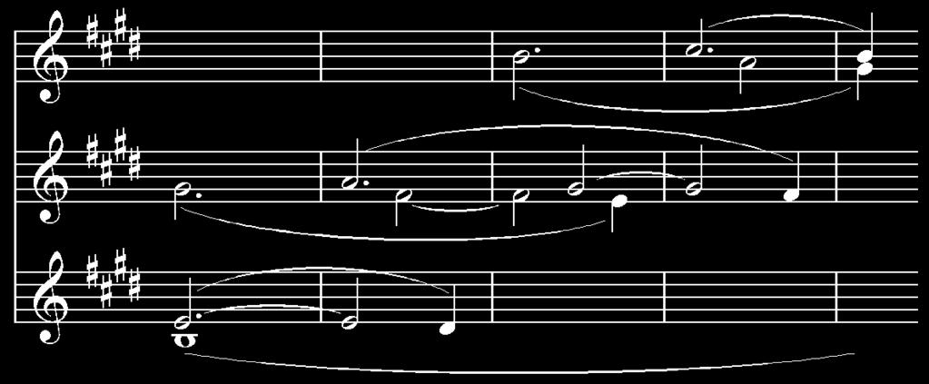 The octave-line f 2 f 1 is followed by a reaching over that aims at the neighbour note g 2, bar 8, and is counterpointed by an octave progression in the bass, producing partial linear progressions in