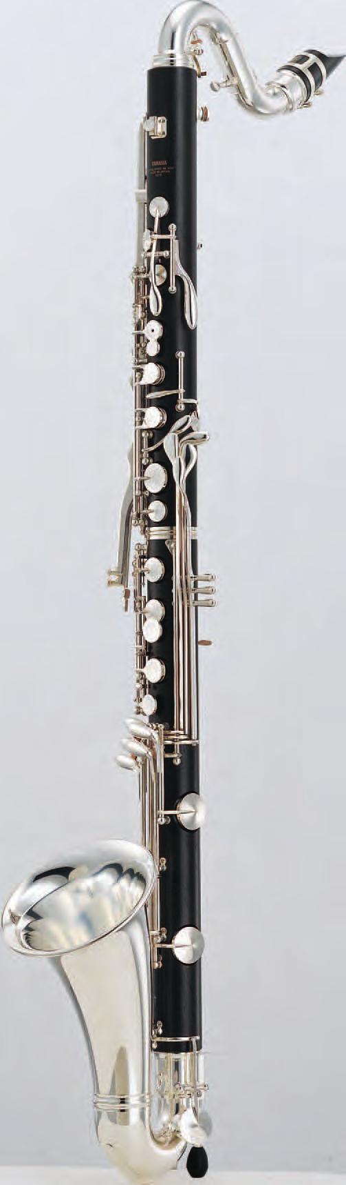Student B BASS CLARINET YCL-221II Range to low E Matte finish ABS resin body 19 keys, 7 covered
