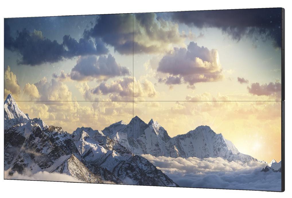 SAMSUNG UH55F-E SERIES VIDEO WALL DISPLAY Panel Model UH55F-E Diagonal Size 55" Type D-LED DID Resolution 1920*1080 Pixel Pitch(mm) 0.63mm(H) * 0.63mm(V) Active Display Area(mm) 1209.6 * 680.