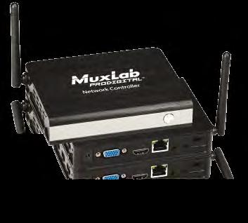 SDI over IP Extended Distribution 3G-SDI / RS232 over IP Extender Kit with PoE Part # 500756 The 3G-SDI / RS232 over IP Extender Kit with PoE allows SDI equipment to be connected over an IP network @