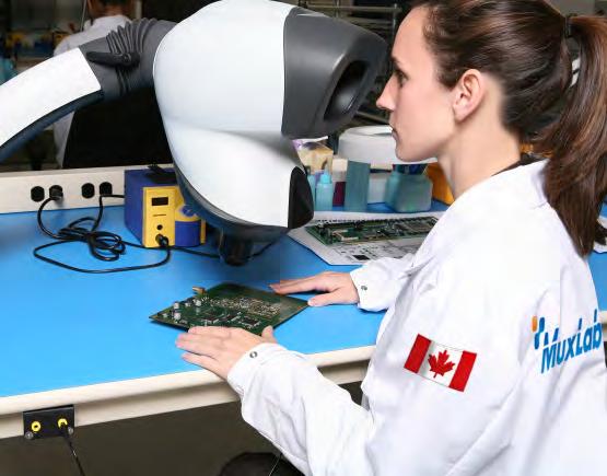 MuxLab understands the need for quality, performance, and reliability and we design & engineer all of our products in Canada with this focus in mind.
