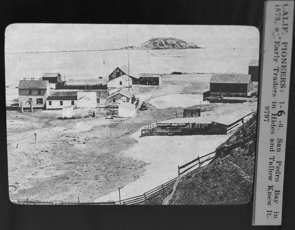 California Pioneers 06 San Pedro Bay in 1873, as