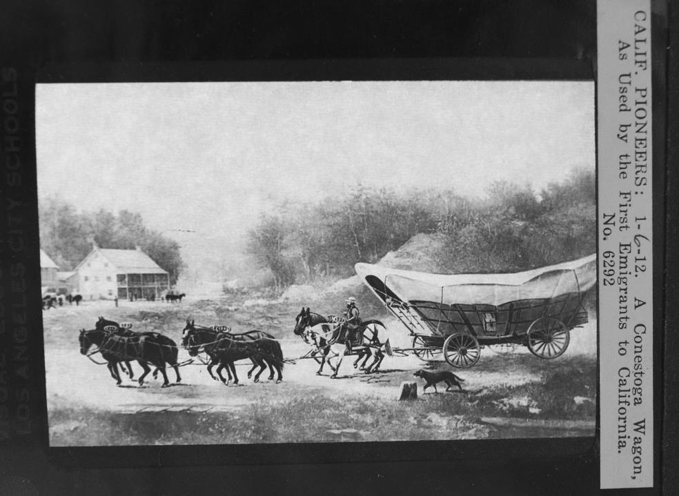 California Pioneers 12 A Conestoga Wagon, as Used