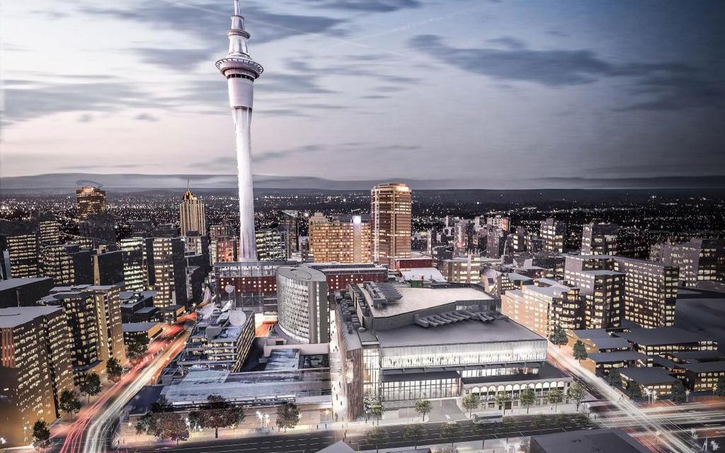 Project Master Plan, Looking East SKYCITY