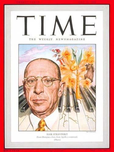 February 8 th 1960, Stravinsky was