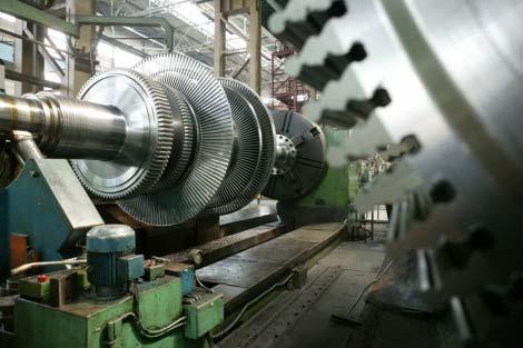 The system acquires and analyzes shaft and casing vibration.