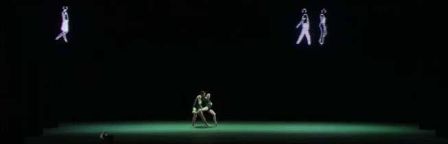 Description and Interpretation Lighting Analysis Dark, shadowy lighting allows quick entrances and exits to occur and allows dancers to appear and disappear into the darkness adding a sense of