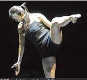 audience projection Focus The dancer s eye line Makes movements look bigger (following circle of arm) directs