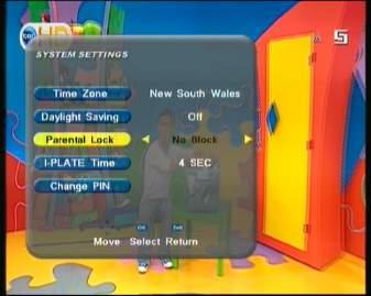 SETTINGS Default Input Pin is 0000 AV SETTING Screen Ratio. You can set your HHT894 screen shape to match your display or TV. Select 4:3 (normal) or 16:9 (wide) by using the </> keys.