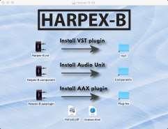 [HARPEX MANUAL] 3 If your VST/AAX host is not on that list, and it does not use the common VST directory (commonly C:\program files\vstplugins), you must either copy the file Harpex-X.