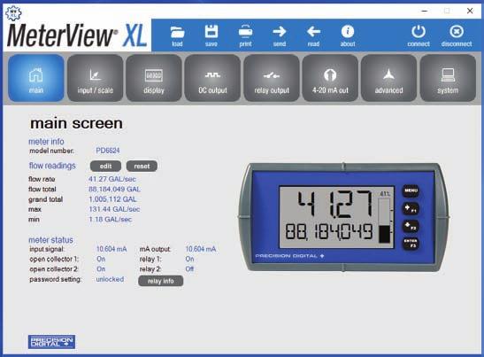 FREE Simple to use Meterview XL PROGRAMMING SOFTware Free, PC-based, MeterView XL software that connects to the meter via a micro USB