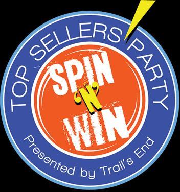 We Want you to Party with us at the 2017 Spin and Win!! The Top 75 in sales will earn their chance to spin the wheel! We want to recognize all of our top sellers!