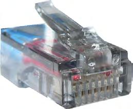 Hardwire Scoreboard Wiring With a Standard Junction Box 8 7 6 5 4 3 2 1 *SHIELD MAY BE GROUNDED TO PLATE UNDER COVER GND RJ45 CONNECTOR CAT 5 Cable Female RJ45 Connector Surface Mount Jack