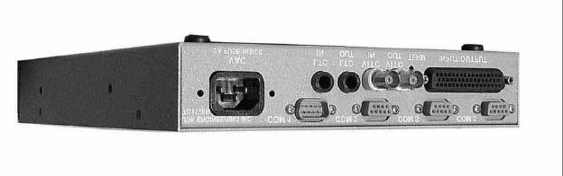 TC1128B Rear Panel Features: VAC Can be set to: 120/240 VAC: Open the unit and set the VAC selector switch near the VAC connector.