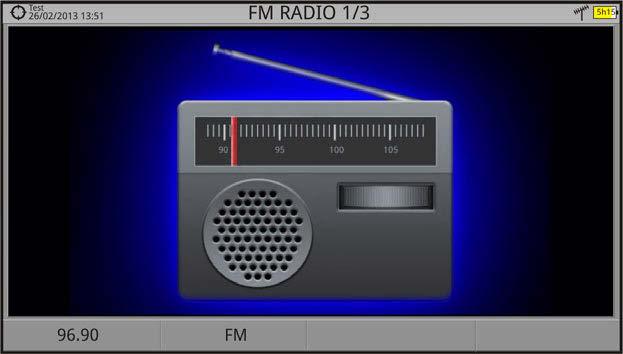 1 5.3.2 TV MODE: Radio views Radio views are: RADIO 1/3: AUDIO RADIO Figure 49.