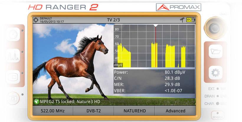 emerged in recent years. The new HD RANGER 2 has been created with the aim to make easy the user experience.