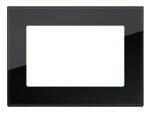 touch 4,3 Full Flat video touch 8 modules cover plate*, rotated at