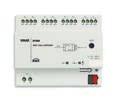 Building automation: Well-contact Plus Devices for DIN rail (60715 TH35) installation 01510 4-channel digital input device, programmable for NO, NC and 120-230 V~ contacts, KNX standard, 2 x 17,5 mm