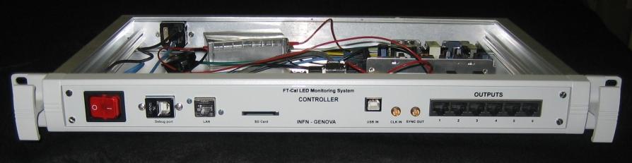 Main controller drivers Main controller Provides communication with the system through Ethernet/USB interfaces. Handles 4 driver boards.