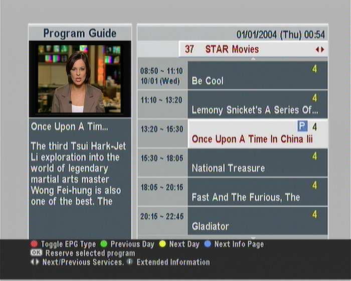 5.3 Viewing electronic programme guide 39 5.