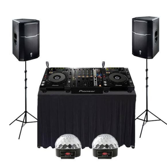 E Q U I P M E N T EVENT DJ MINI PACK Suitable for 150 guests This is an ideal package for any function or event being held in a medium function space.