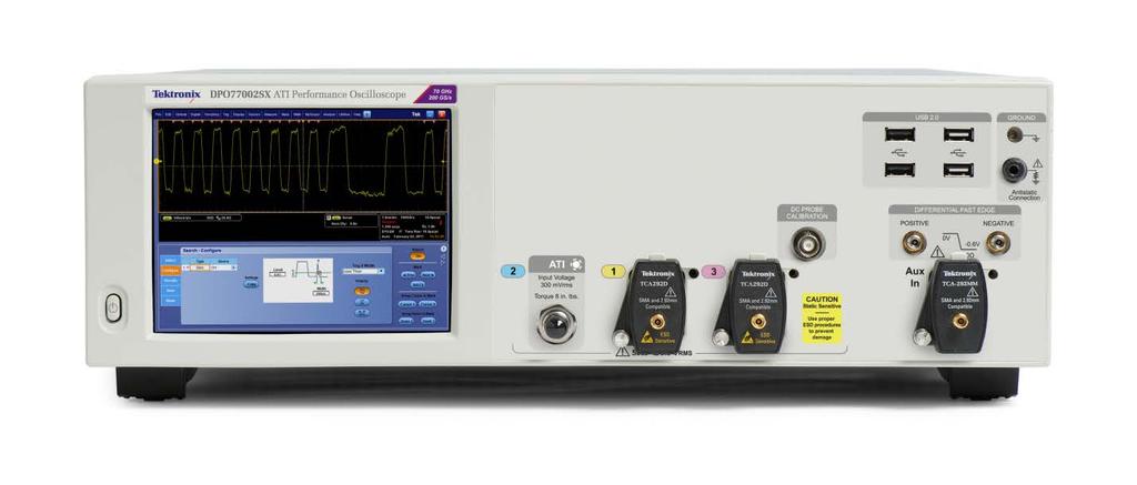 Boosting Performance Oscilloscope Versatility, Scalability Rising data communication rates are driving the need for very high-bandwidth real-time oscilloscopes in the range of 60-70 GHz.
