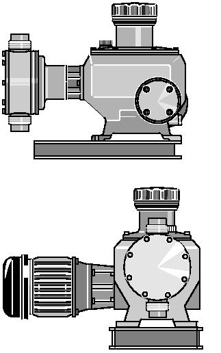 2.2 Makro TZ Diaphragm Metering Pumps 2.2Makro TZ Diaphragm Metering Pumps 2.2.1 Makro TZ Motor Driven Diaphragm Metering Pumps The Makro TZ diaphragm metering pump is a 0.