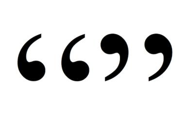 8. Quotation Mark is a punctuation mark ( or ) used to enclose direct speech, quotations, and titles of printed articles, musical compositions, plays, and works of art or to give