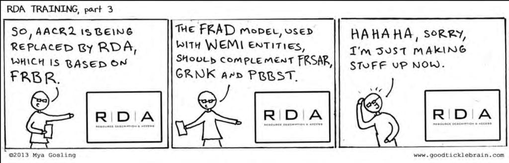 RDA is based on FRBR (Func,onal
