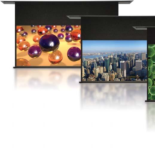 masking system that is programmable to multiple home theater aspect ratios.