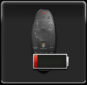 Place the battery cover on the remote control, and then press the top part of the cover into the remote control. 4.