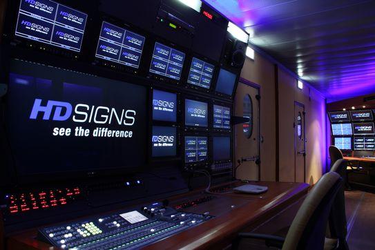 SECONDARY VIDEO CONTROL ROOM -Video switcher Grass Valley Kayak HD with 54 Inputs and 3 MEs,DVE,RAM Operational positions : -Director -Video switcher Operator -Assistant