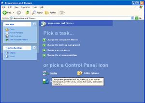 Windows XP Pentru Windows XP: 1 Faceţi clic pe START. 2 Faceţi clic pe SETTINGS.