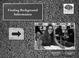 2. FIND BACKGROUND INFORMATION Complete the short Finding Background Information tutorial.