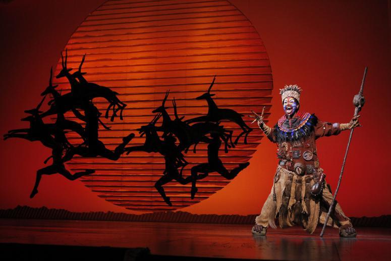 In Disney s The Lion King, some characters are performed by actors using puppets.