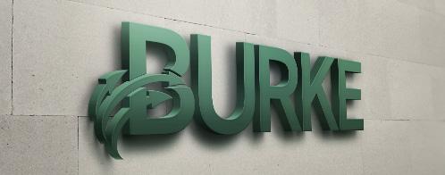 application Architectural Signage required: If a color is used, Burke logo must be in