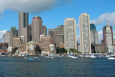 DESTINATION BOSTON, MASSACHUSETTS Boston is the largest city in the six New England states and today financial and high-technology industries are basic to the economy of the Boston area.