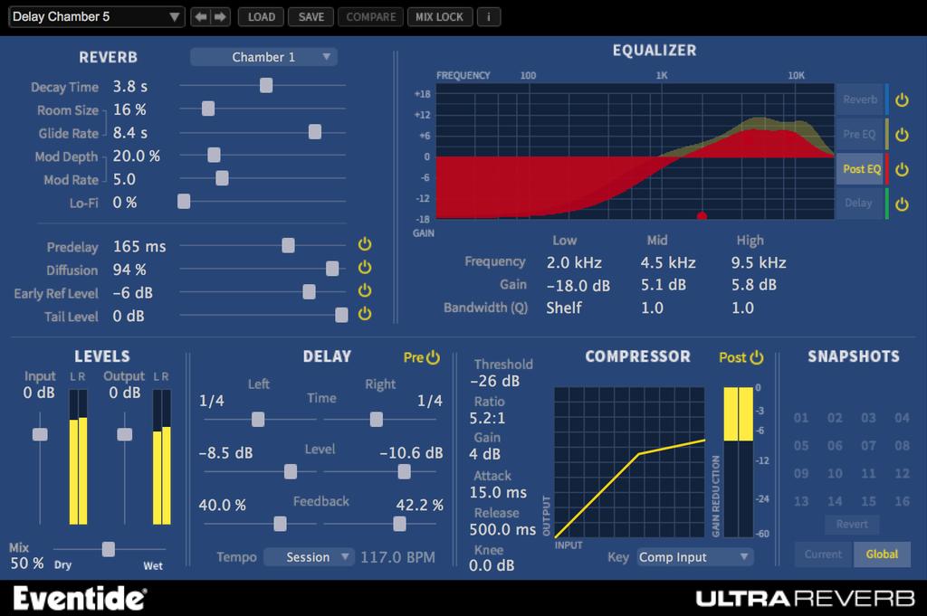 Chapter 1 Introduction 1.1 About This Product UltraReverb plug-in is a powerful audio engineering plug-in for Avid AAX, Apple Audio Units, and Steinberg VST formats.