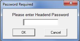 After next time starting the program [SATC12] please enter the password in the input field and then click on OK to confirm the password or click on Cancel to correct the password, if required.