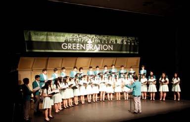 Sound, we presented songs which the choirs of Belilios Public School and Wah Yan