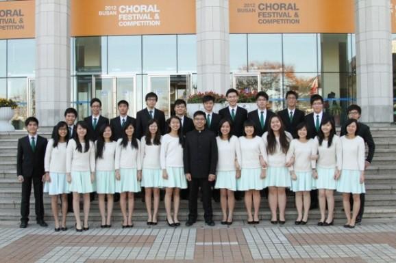 Busan Choral Festival and Competition (14-18/11/2012) We, as the only choir being