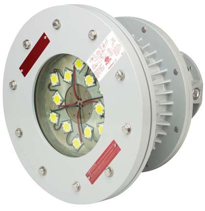 CATALOG NUMBERING SYSTEM SERIES LAMP OUTPUT LED COLOR MOUNTING MODULE HUB SIZE GUARD VOLTAGE SUFFIXES EVLL 5L C A 2 0 /UNV SERIES EVLL Explosionproof Vaportight Low Profile LED Luminaire LAMP OUTPUT