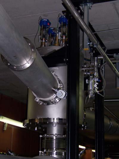 The laser room was reconstructed and clean room techniques were installed. A new hutch for the streak camera of the bunch length measurement system was built. Fig.