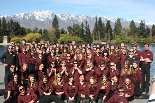 Tours include: 2012 Otago: Secondary school exchanges and performances.