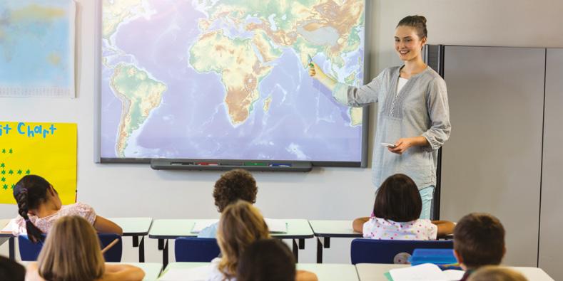 EDUCATION Invigorate Your Classroom with Immersive Technology From the grade school classroom to the university lecture hall, Vivitek projectors help educators capture the attention of their