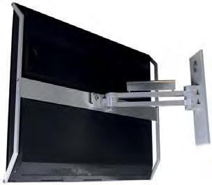 This elegant bracket is manufactured from solid natural nish, anodised aluminium offering the highest quality solution   5
