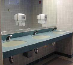 dispensers 53 Lavatories Recommendation: Where all lavatories